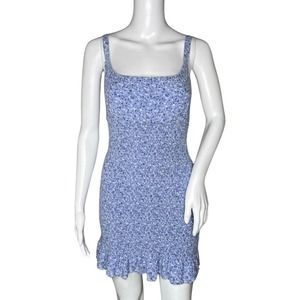 Abercrombie & Fitch Blue Floral Mini Dress